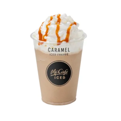 Caramel Iced Frappé At McDonald's Menu UK