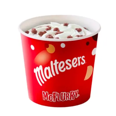 Maltesers McFlurry at McDonald's Menu UK