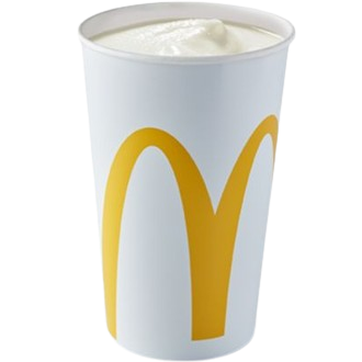Vanilla Milkshake at McDonald's Menu UK