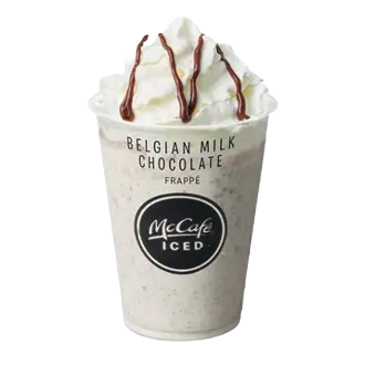 Belgian Milk Chocolate Frappé At McDonald's UK