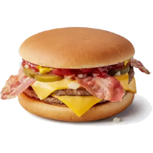 Bacon Double Cheeseburger at McDonald’s menu uk	