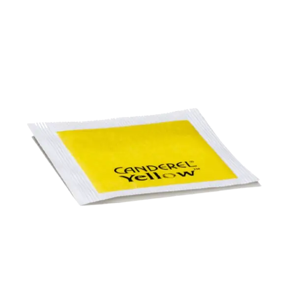 mcdonalds Canderel Yellow Sweetener Sachet