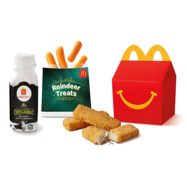 Chicken McNuggets (4 pieces) Meal Chicken McNuggets (4 pieces), Organic Milk, Carrot Bag At McDonald's Menu UK
