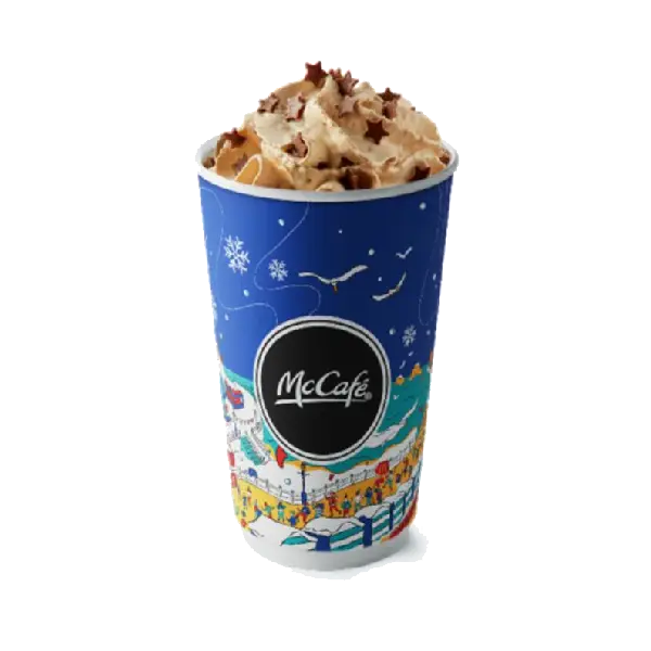 Galaxy Caramel Hot Chocolate At McDonald's Menu UK
