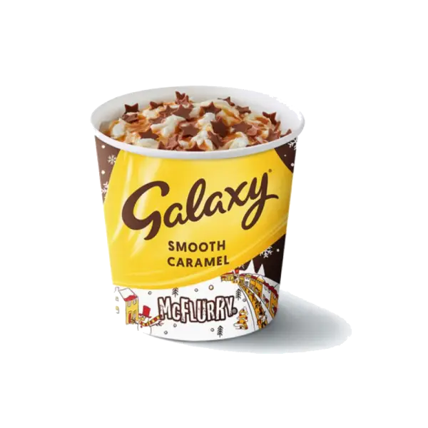 Galaxy Chocolate McFlurry at McDonald's Menu UK