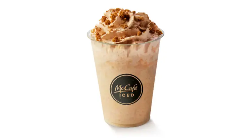 McDonald's Biscoff Frappe Price, Calories 1 McDonald's Biscoff Frappe