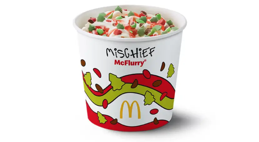 Mischief McFlurry at McDonald's Menu UK Price & Calories 1 Mischief McFlurry at McDonald's Menu UK.