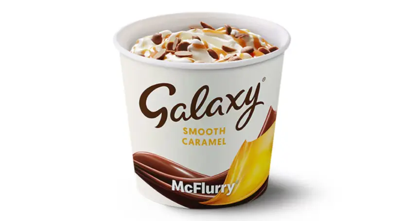 McDonald's Menu UK with Latest Updates & Prices - 2026 23 mcdonalds Galaxy Caramel McFlurry December new promo product header desktop