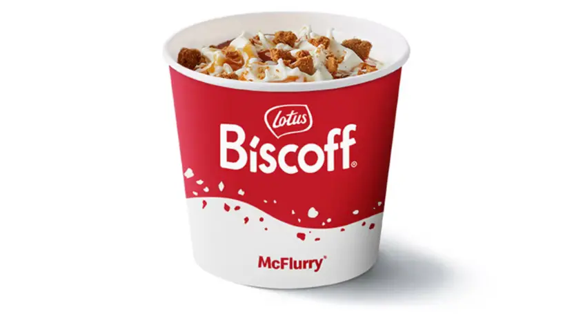 McDonald’s Lotus Biscoff McFlurry UK Price, Calories (2026) 1 mcdonalds lotus biscoff mcflurry.