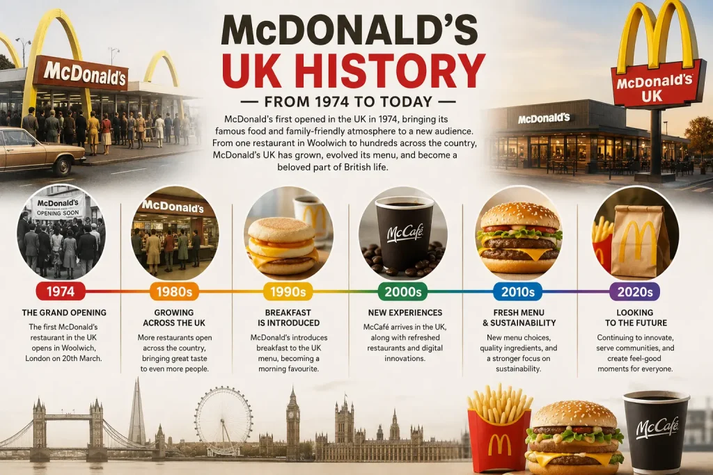 McDonald's Menu UK with Latest Updates & Prices - 2026 87 History of McDonald’s UK