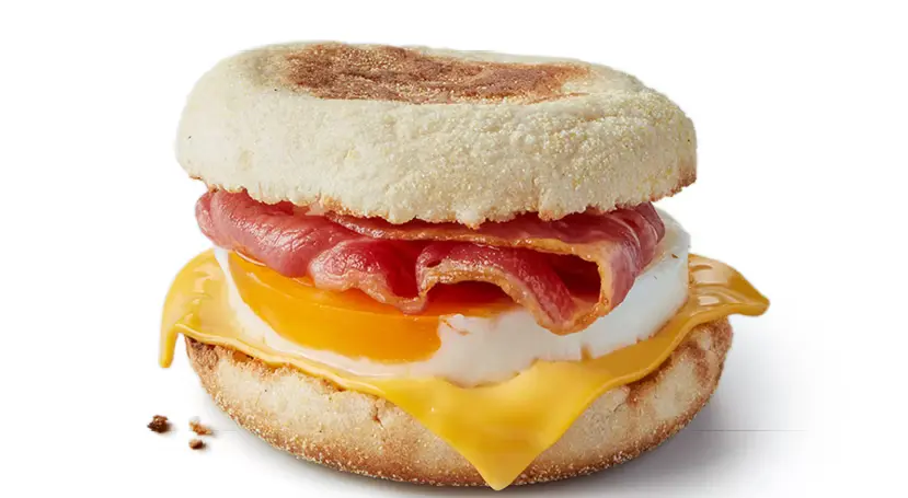 McDonald's Breakfast Menu UK 2025 - Prices, Calories 3 mcdonalds Bacon Egg McMuffin 2 product header desktop