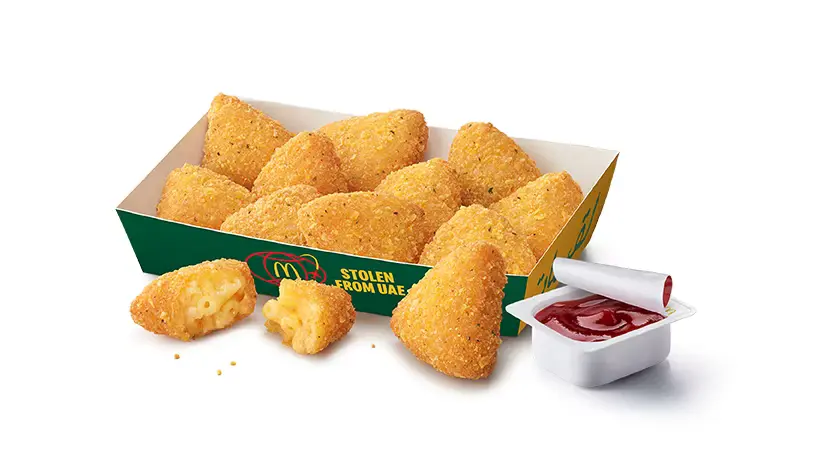 McDonald's Menu UK With Prices & Calories (October 2026) 6 mcdonalds mac cheese bites sharebox Sept product header desktop 1