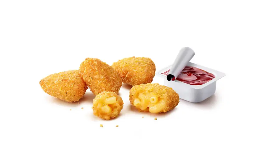 McDonald's Menu UK With Prices & Calories (October 2026) 5 mcdonalds mac cheese bites product header desktop